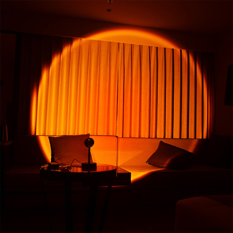 Sunset LED Night Light Projector - 1pc Atmosphere Lamp for Bedroom, Ambiance Lamp for Room Office Home Decor