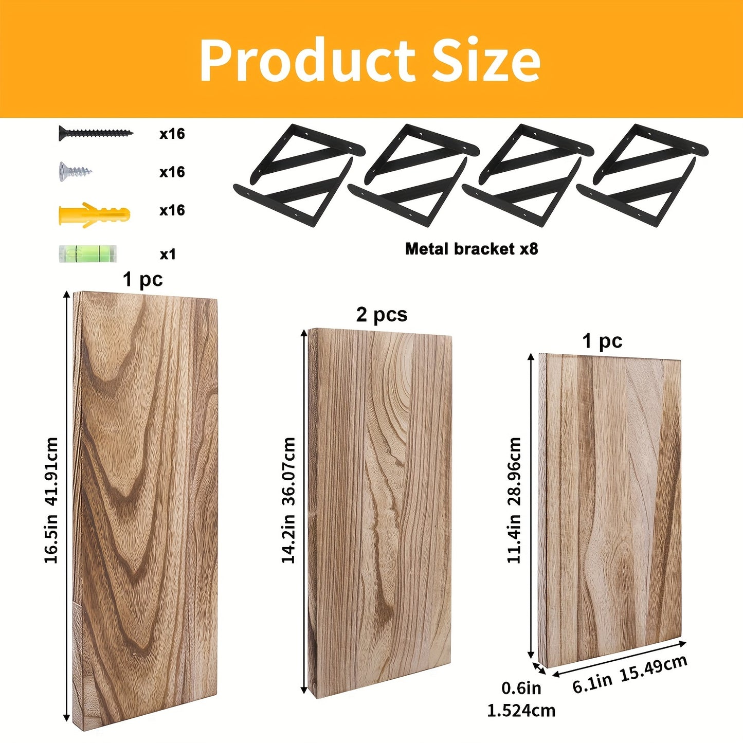 [4pcs Floating Wall Shelves] 4pcs Floating Shelves, Wall Decoration Shelves, Wall Mounted Shelves, For Bathroom, Bedroom, Living Room, And Plants, Home Storage Decoration Utility Shelf